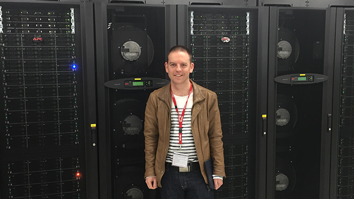 Dr Berryman recently visited the National Computational Infrastructure in Canberra, which is home to the Southern Hemisphere’s most highly-integrated supercomputer and filesystems, Australia’s highest performance research cloud, and one of the nation’s largest data catalogues.
